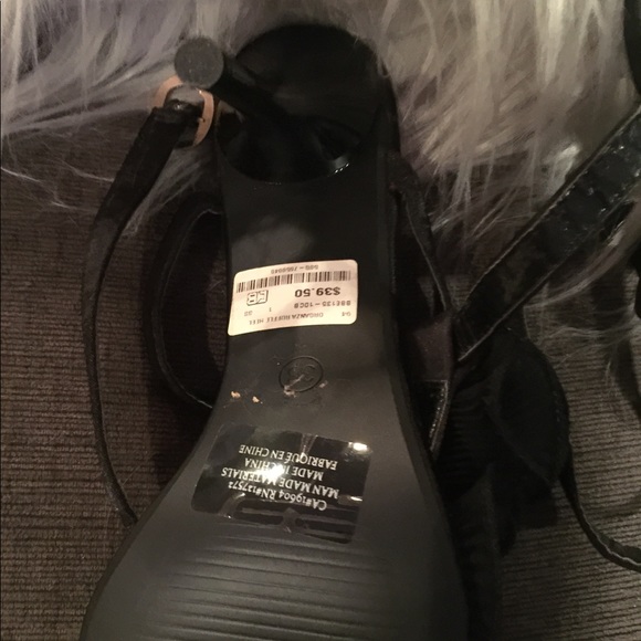 Costa Blanca X black ruffle heels - Picture 2 of 4